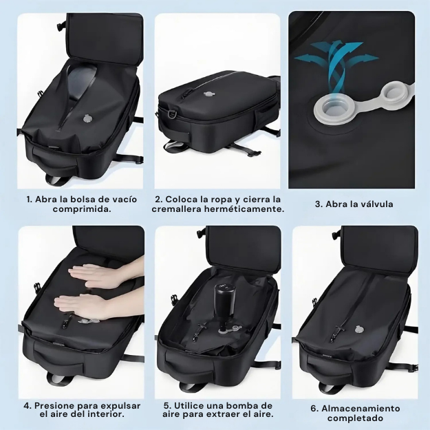 Mochila de compresión