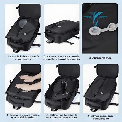 Mochila de compresión