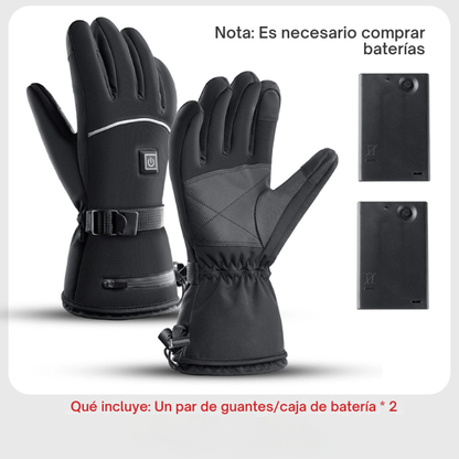 Guantes calefactables